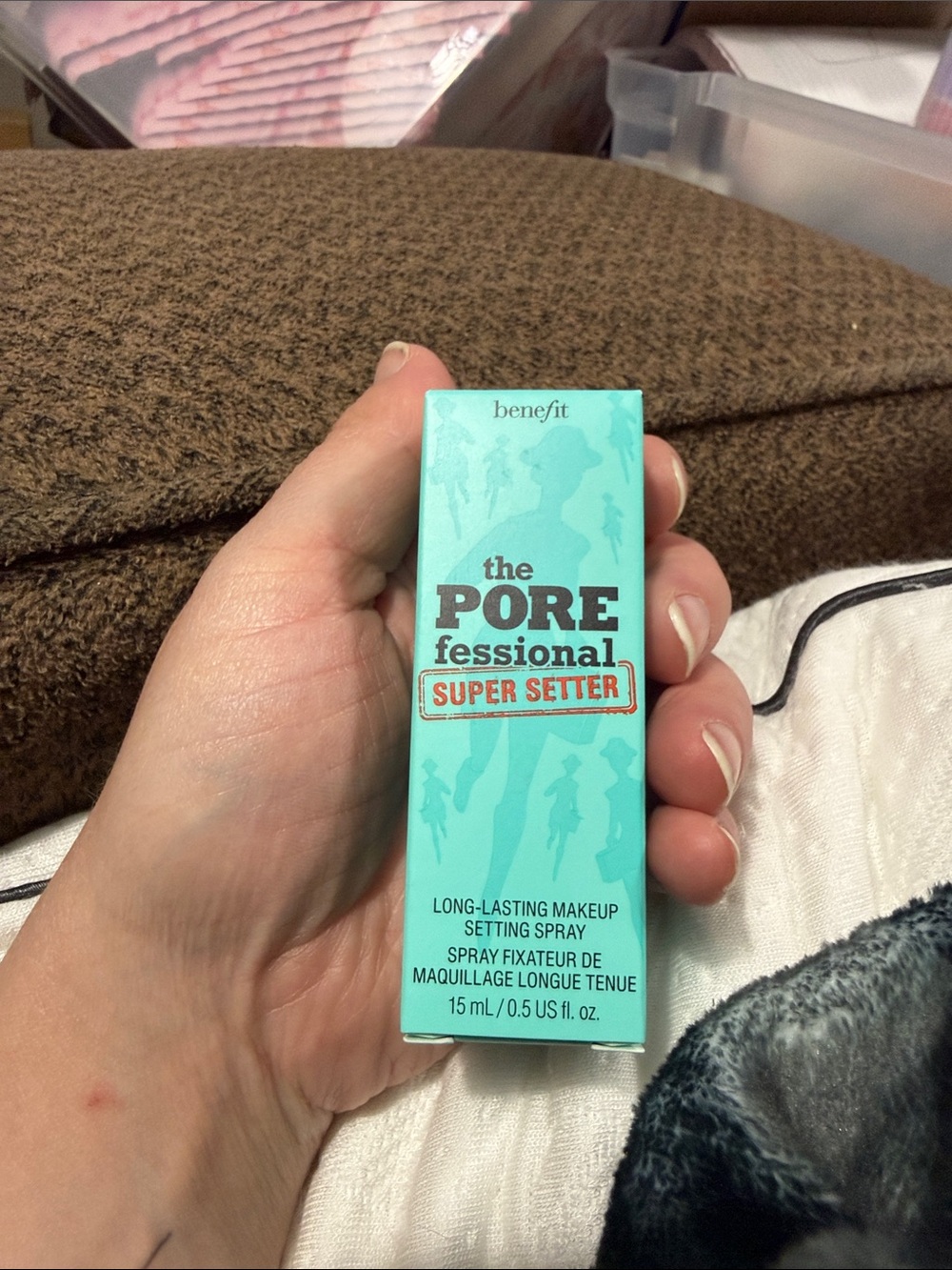 Benefit Aqua POREfessional Super Setter Makeup Setting Spray Mini